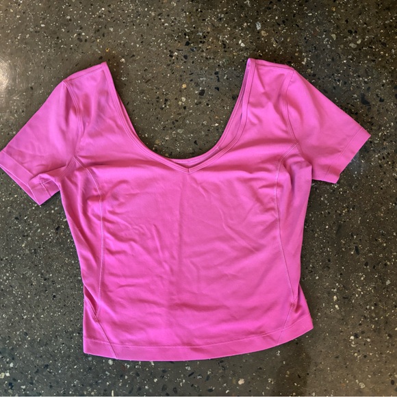 lululemon athletica Tops - 2 Lululemon align tees. Size 4.